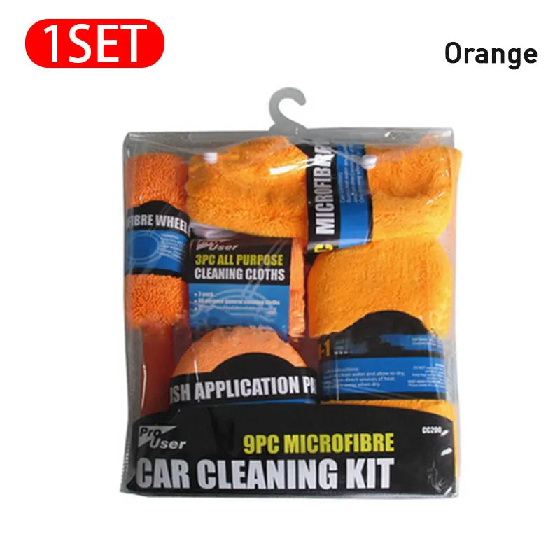 Microfibre Car Care Kit