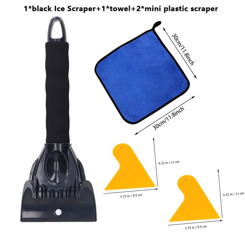 Ice Scraper & Microfibre Winter Kit