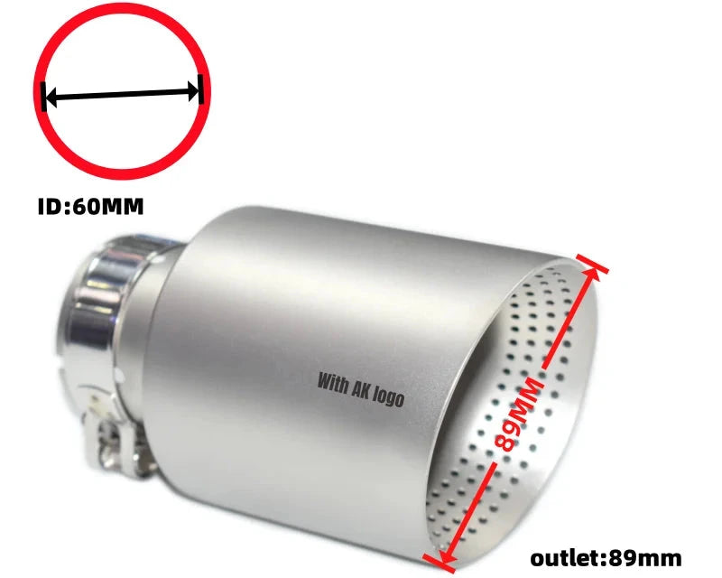 Performance Stainless Steel Mesh Exhaust Tip