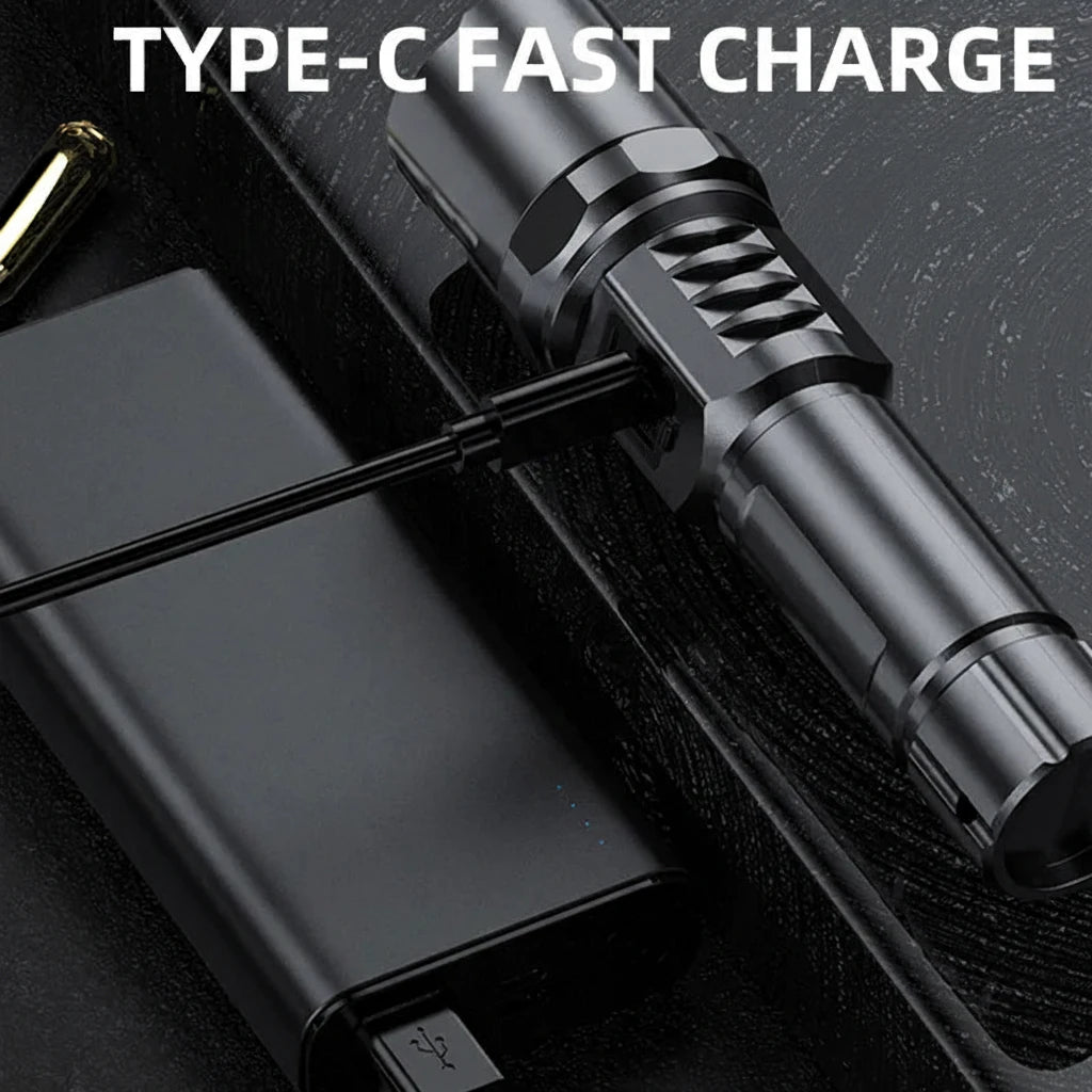 USB Rechargeable LED Emergency Torch