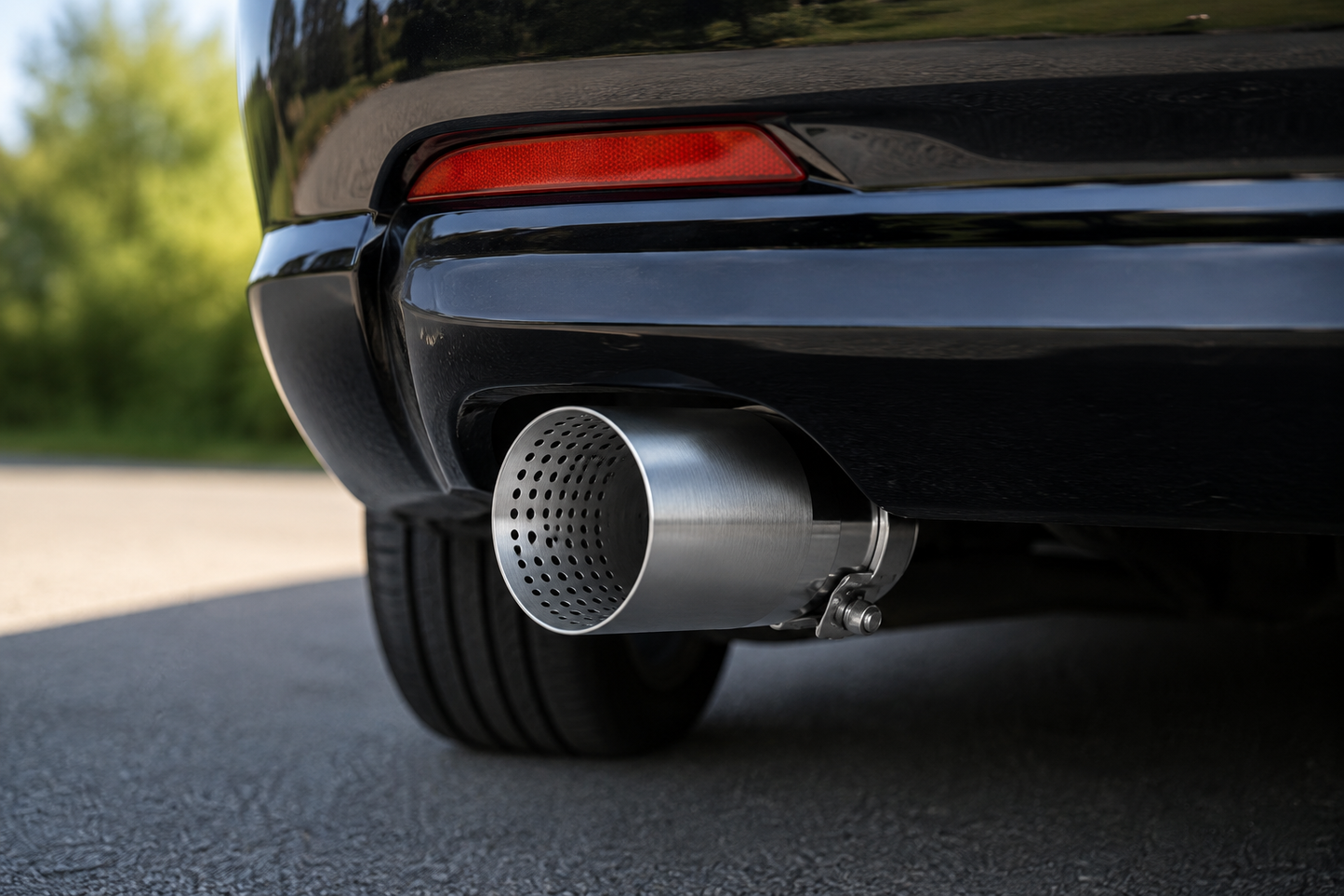 Performance Stainless Steel Mesh Exhaust Tip
