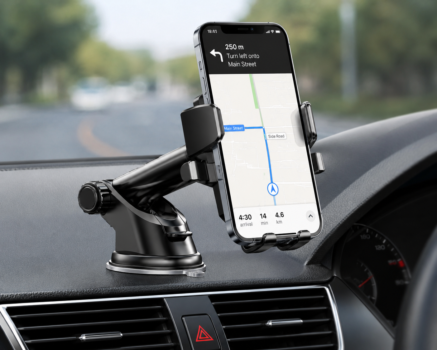 Secure Grip Car Phone Mount