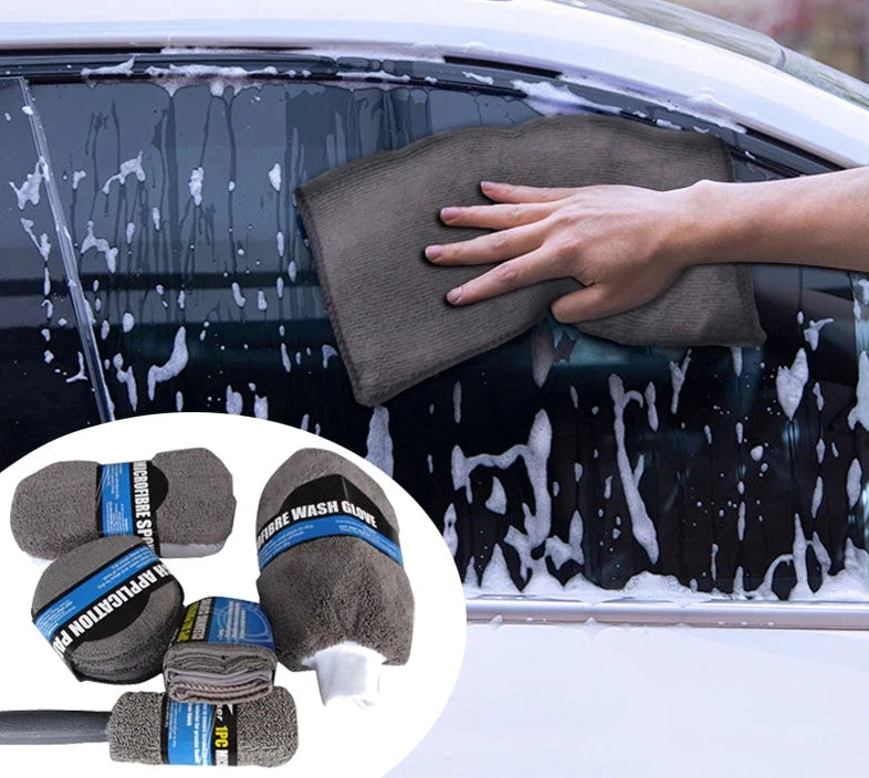 Microfibre Car Care Kit