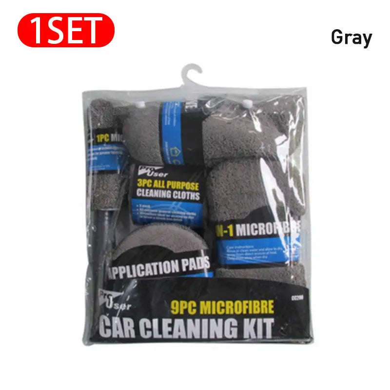 Microfibre Car Care Kit
