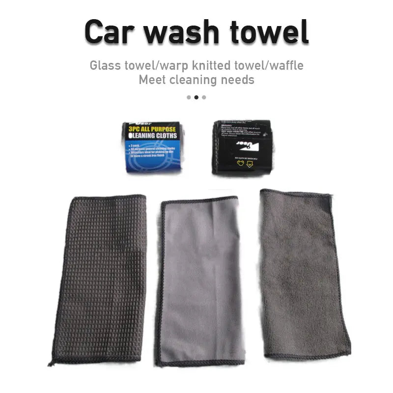 Microfibre Car Care Kit
