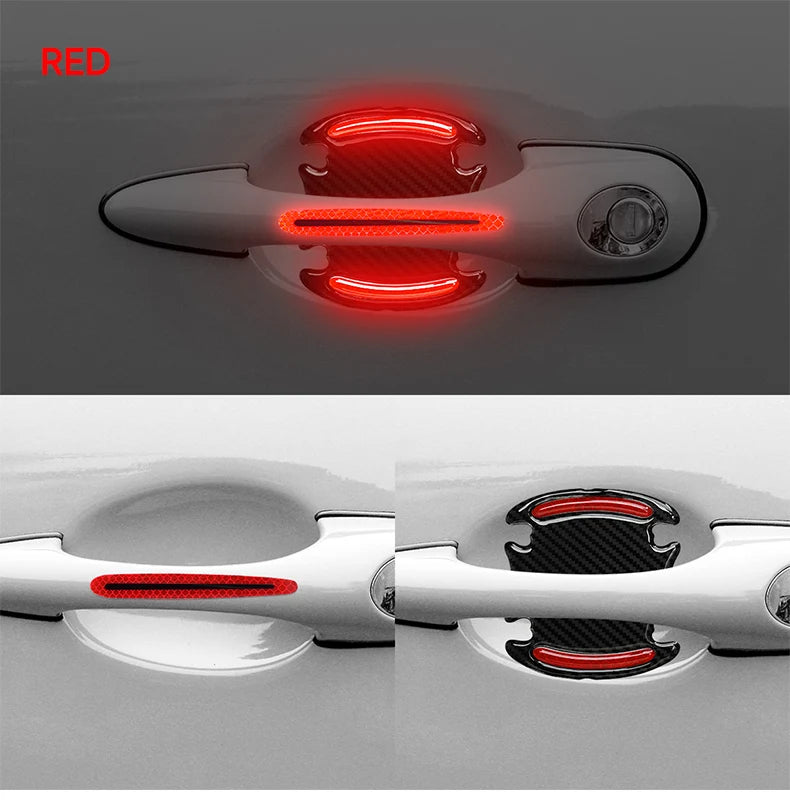 Reflective Door Handle Protectors (8 Pack)