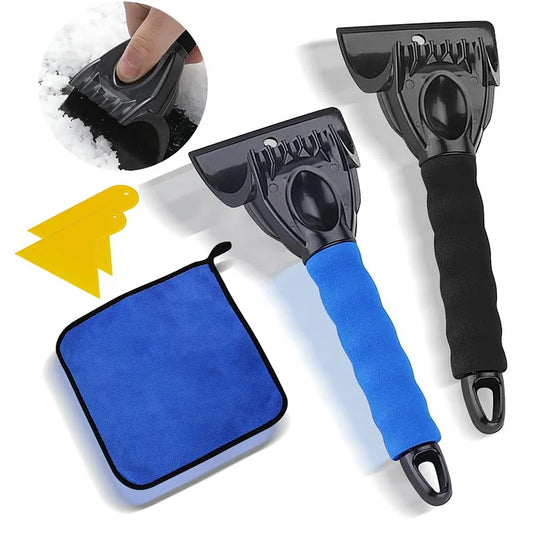 Ice Scraper & Microfibre Winter Kit