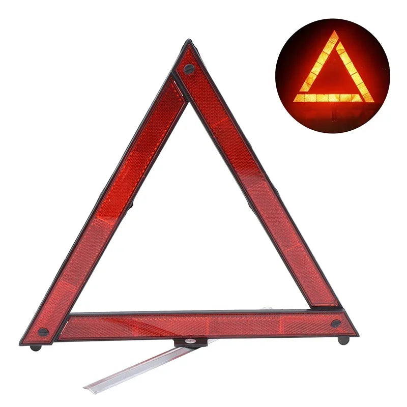 Folding Emergency Warning Triangle