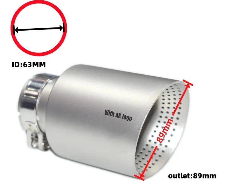Performance Stainless Steel Mesh Exhaust Tip