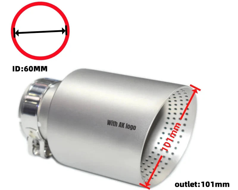 Performance Stainless Steel Mesh Exhaust Tip