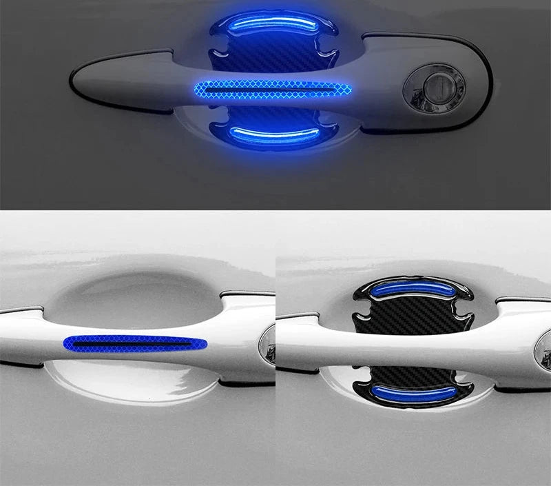 Reflective Door Handle Protectors (8 Pack)