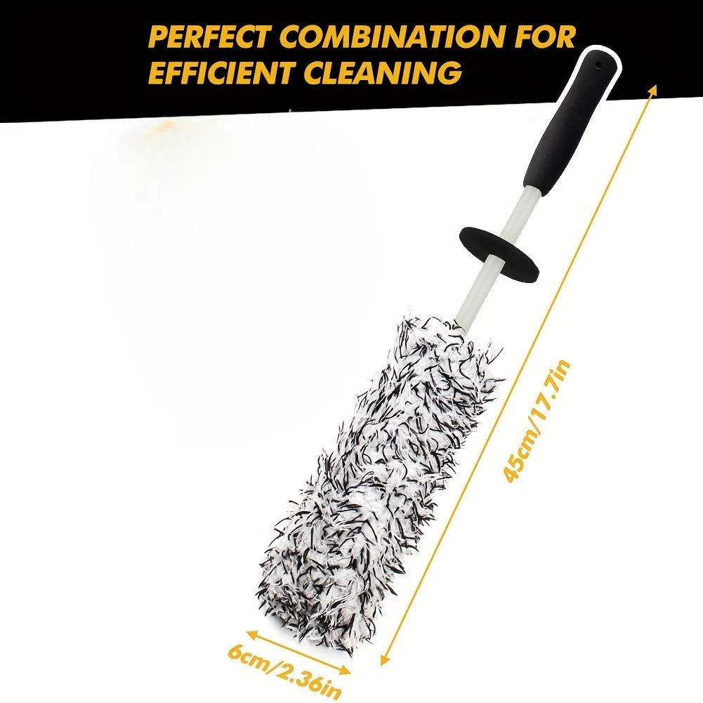 Microfibre Wheel Cleaning Brush