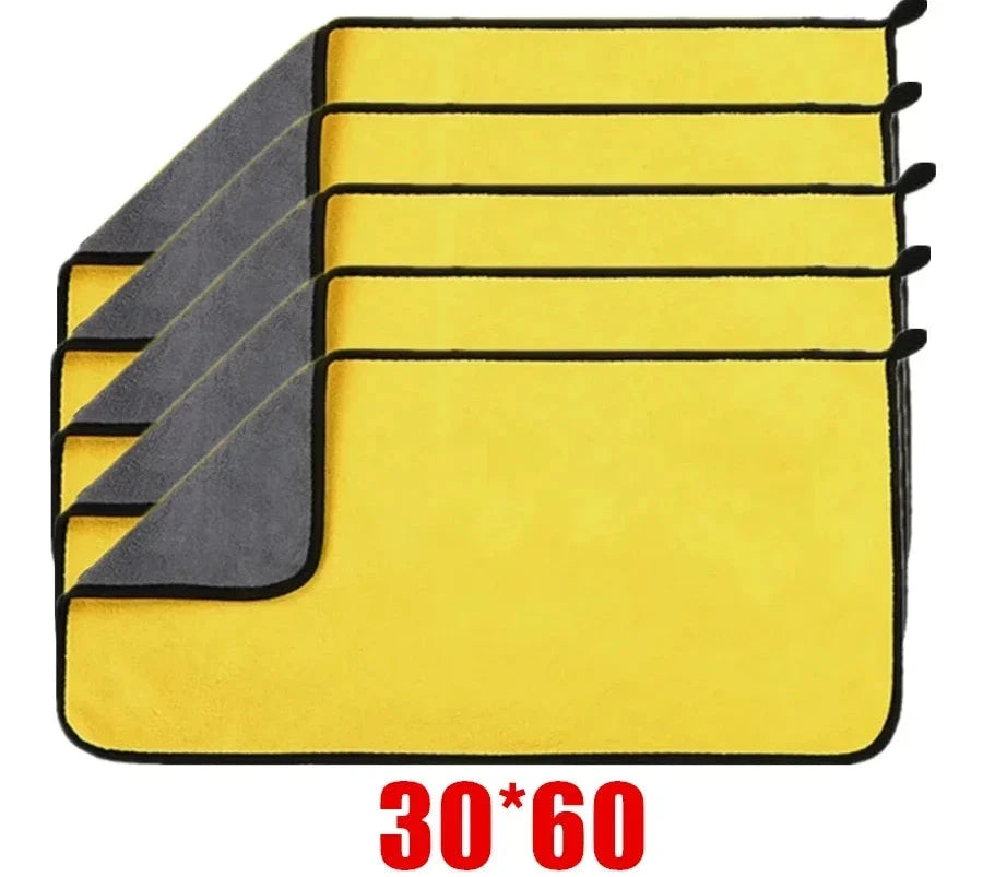 1/2/6 Pack Car Cleaning Cloth
