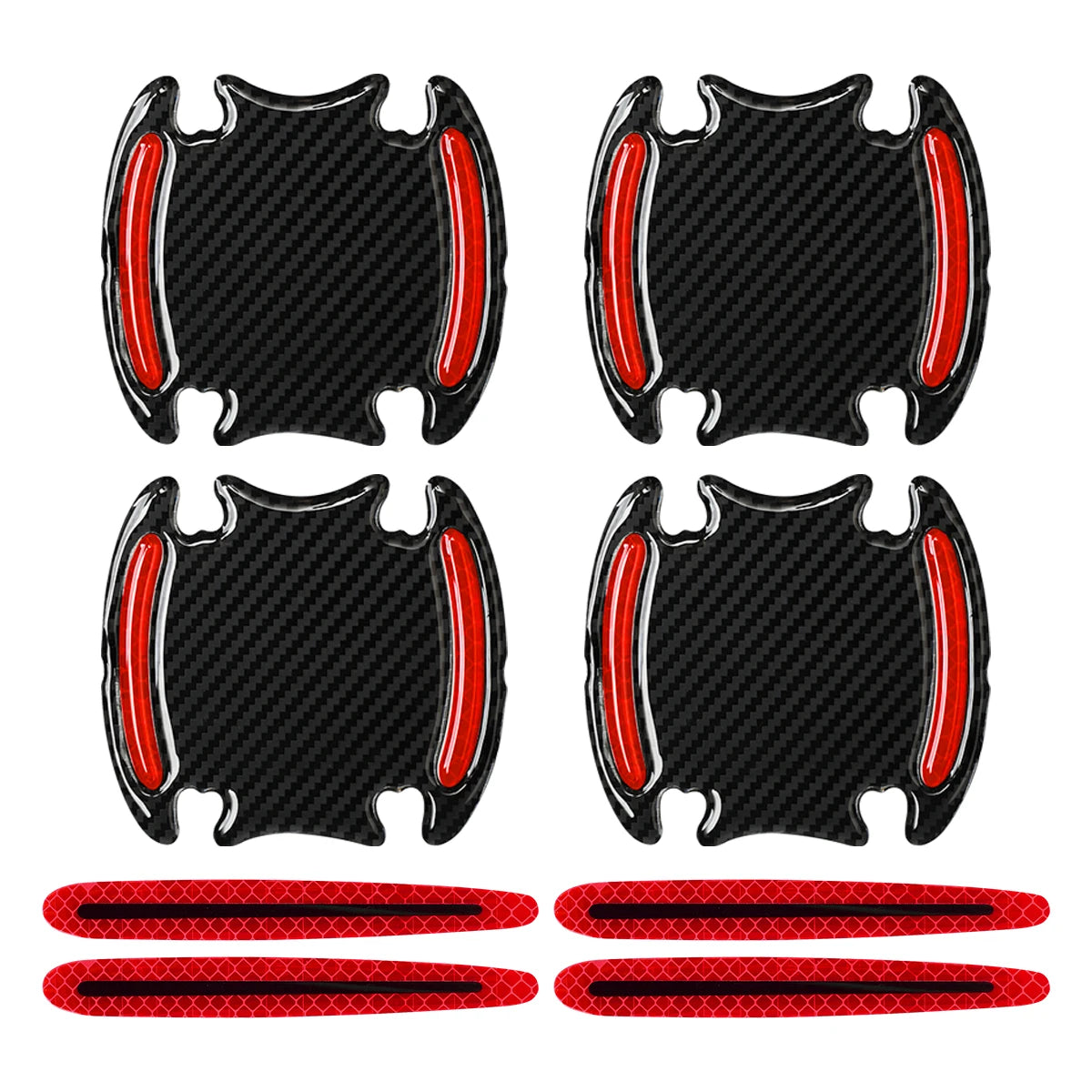 Reflective Door Handle Protectors (8 Pack)