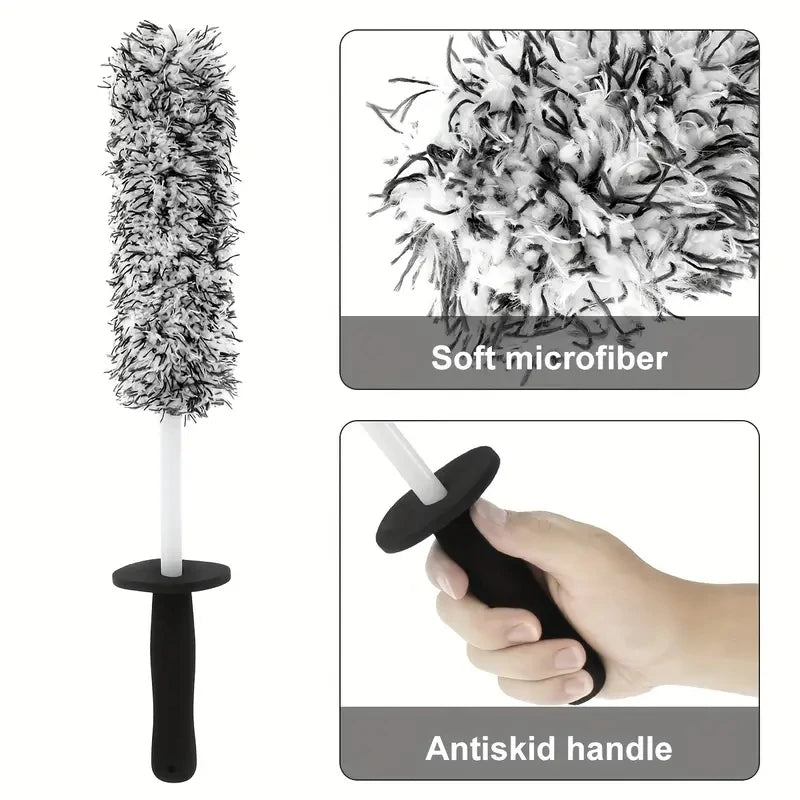 Microfibre Wheel Cleaning Brush