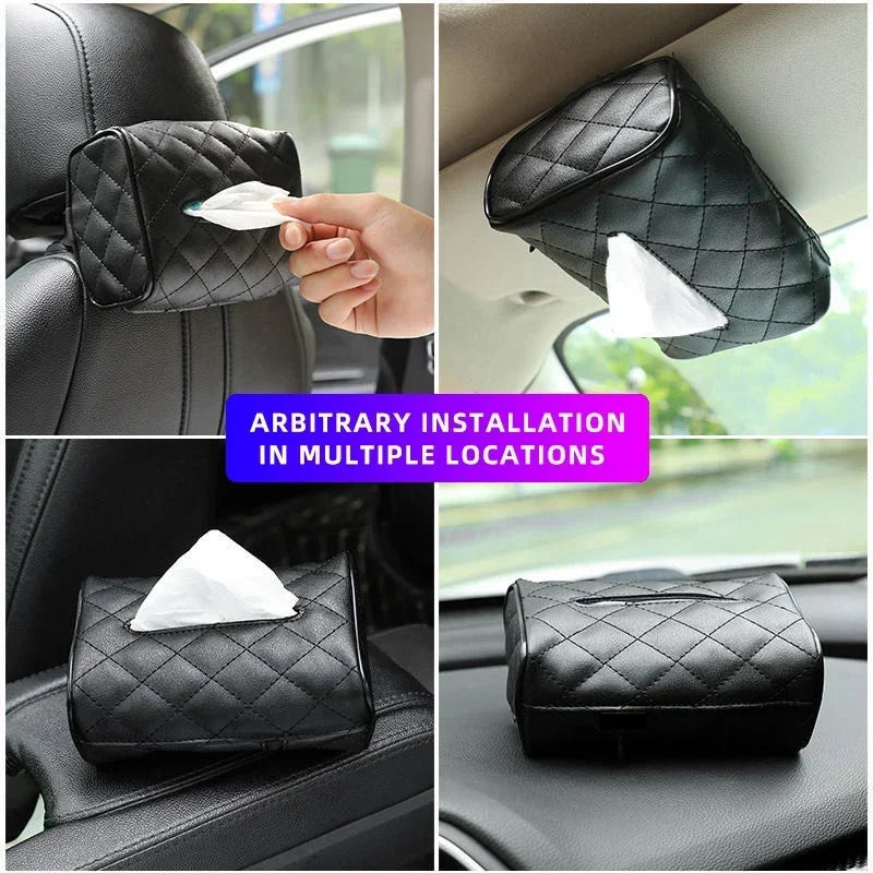 Leather Tissue Holder