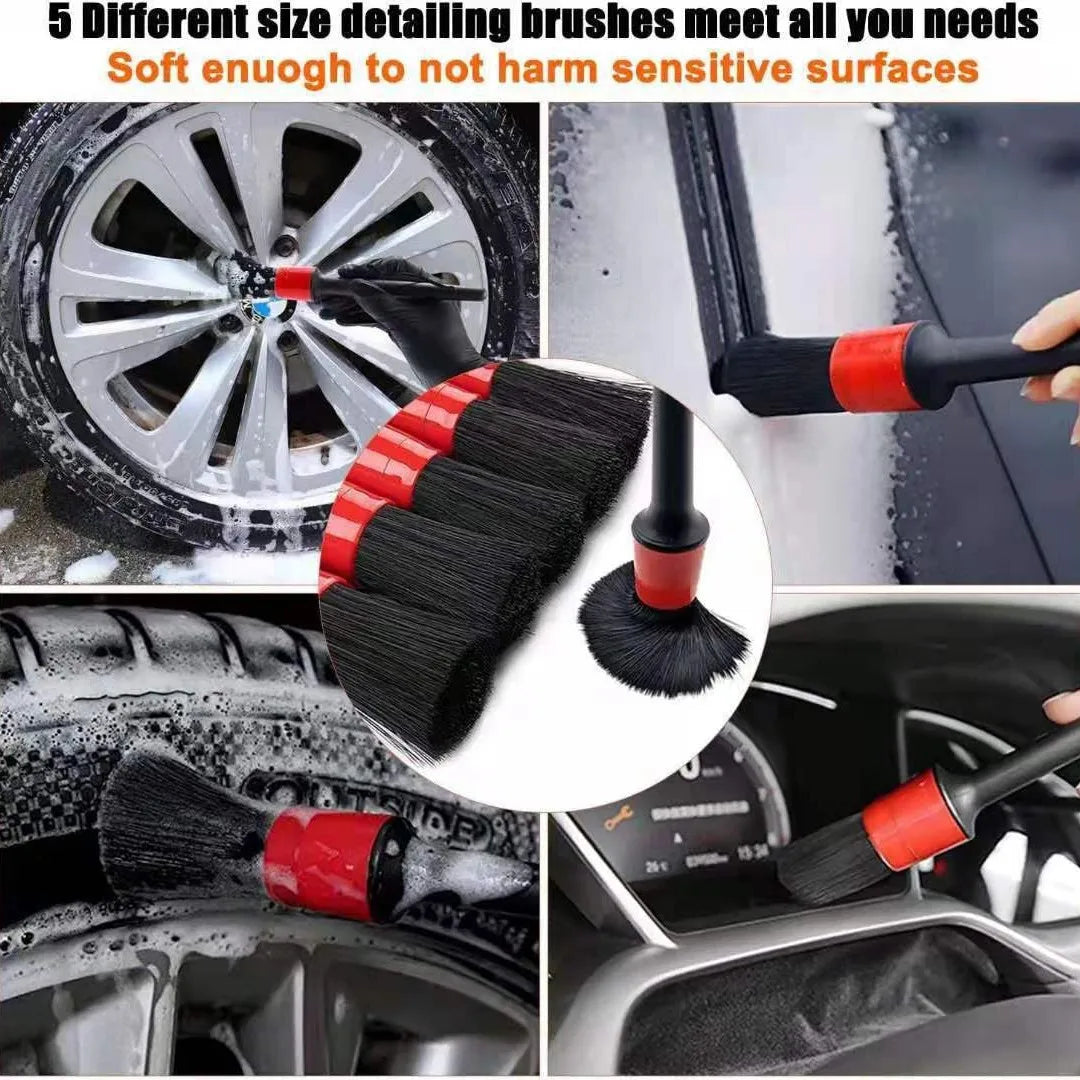 9 Piece Car Detailing Kit