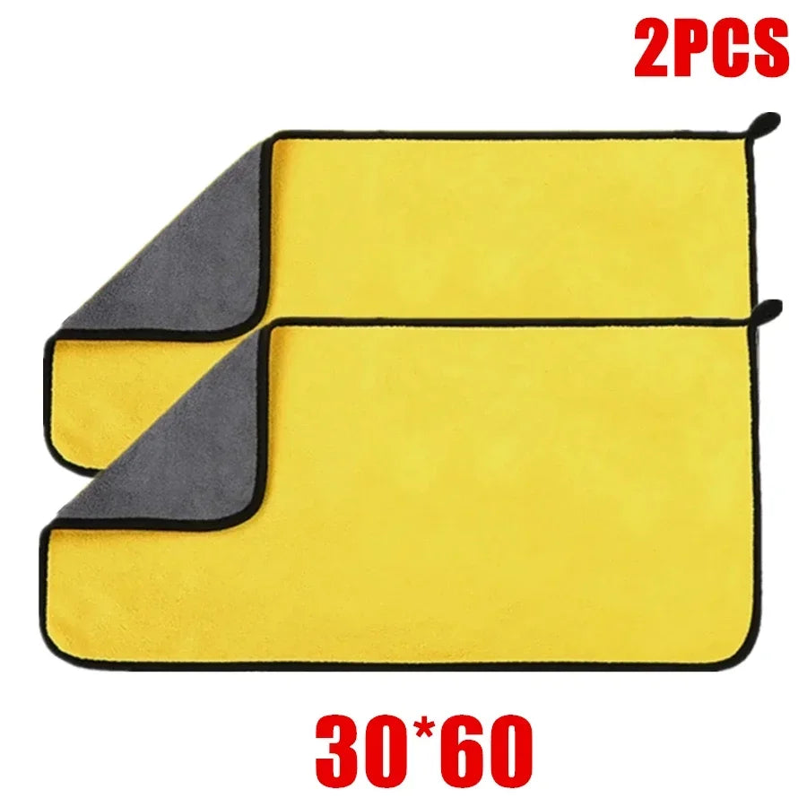 1/2/6 Pack Car Cleaning Cloth