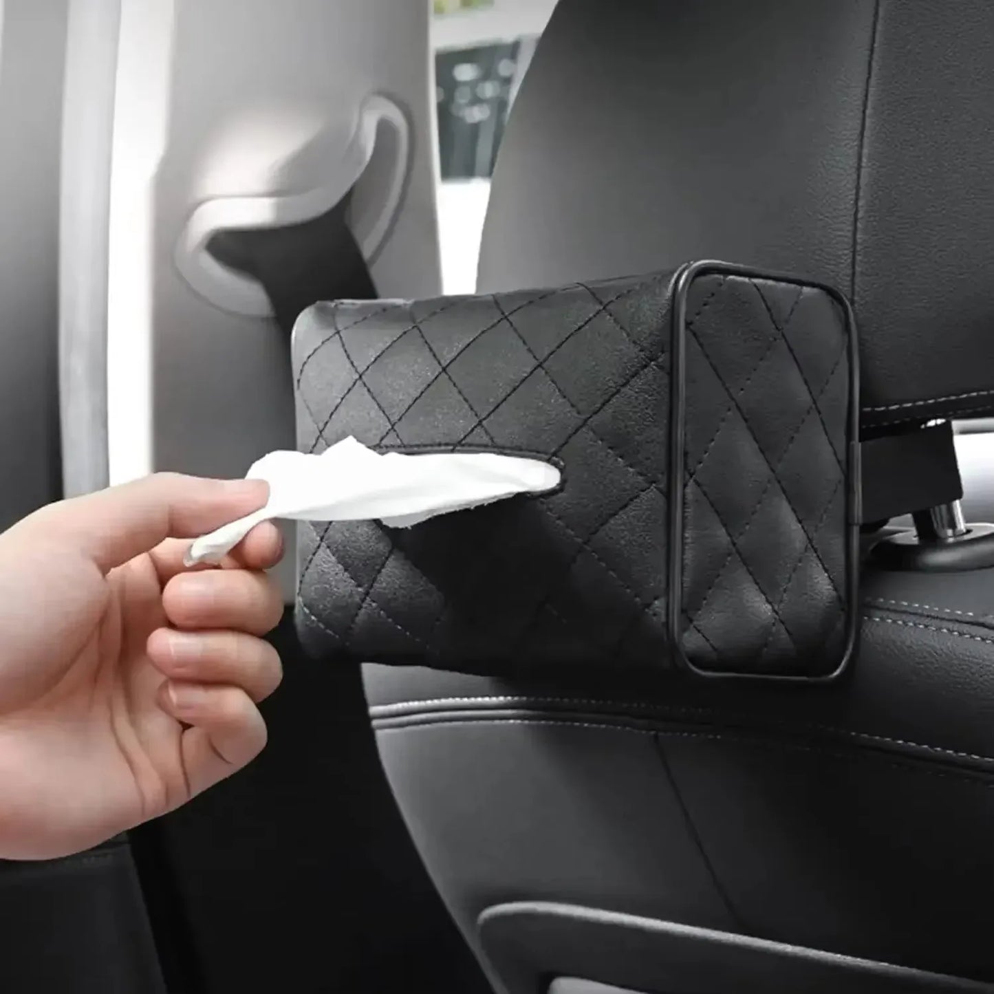 Leather Tissue Holder