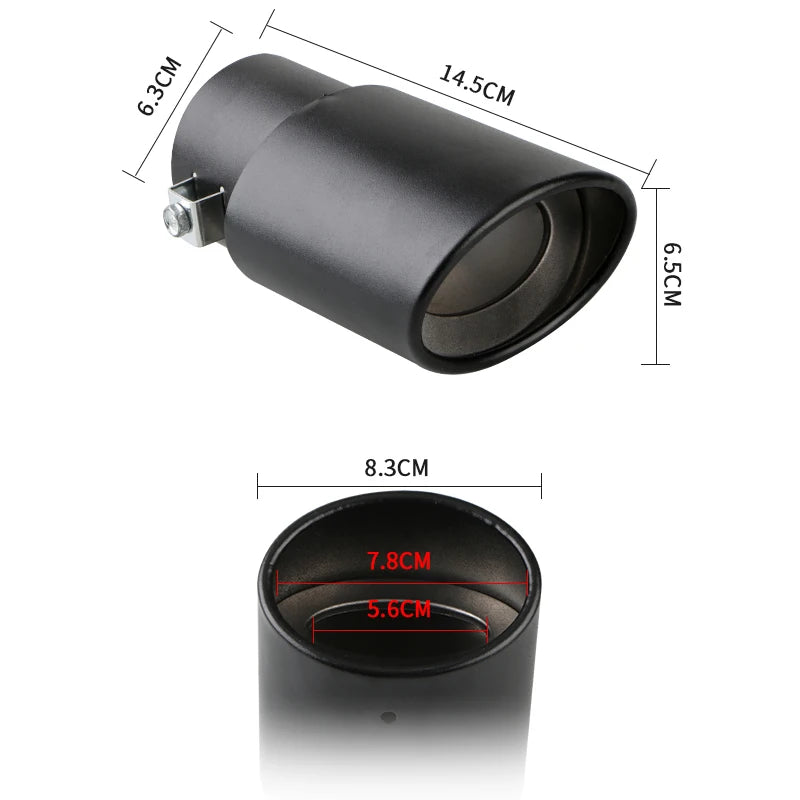 Stainless Steel Exhaust Tip (Universal)