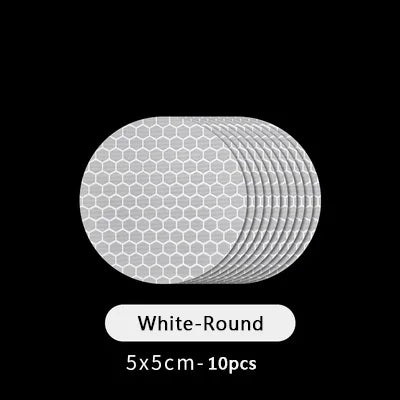 Reflective Safety Stickers (10 Pack)