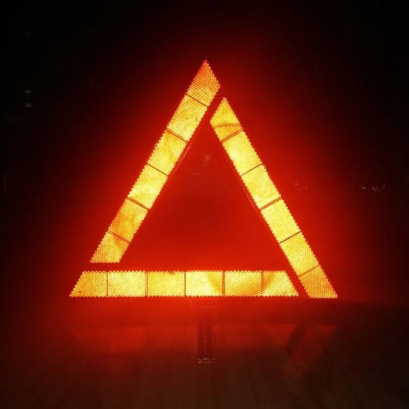 Folding Emergency Warning Triangle