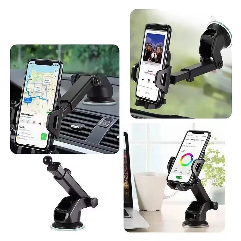Adjustable Suction Cup Car Phone Holder