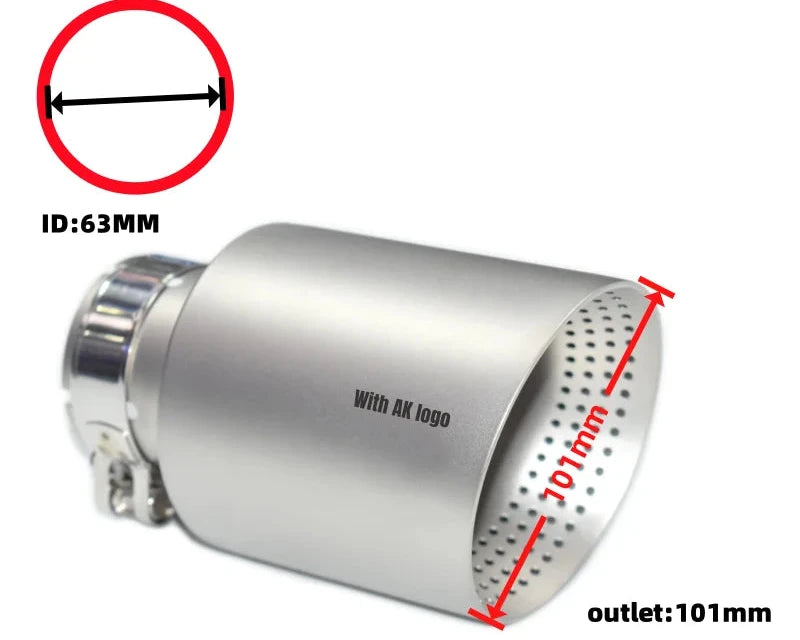 Performance Stainless Steel Mesh Exhaust Tip