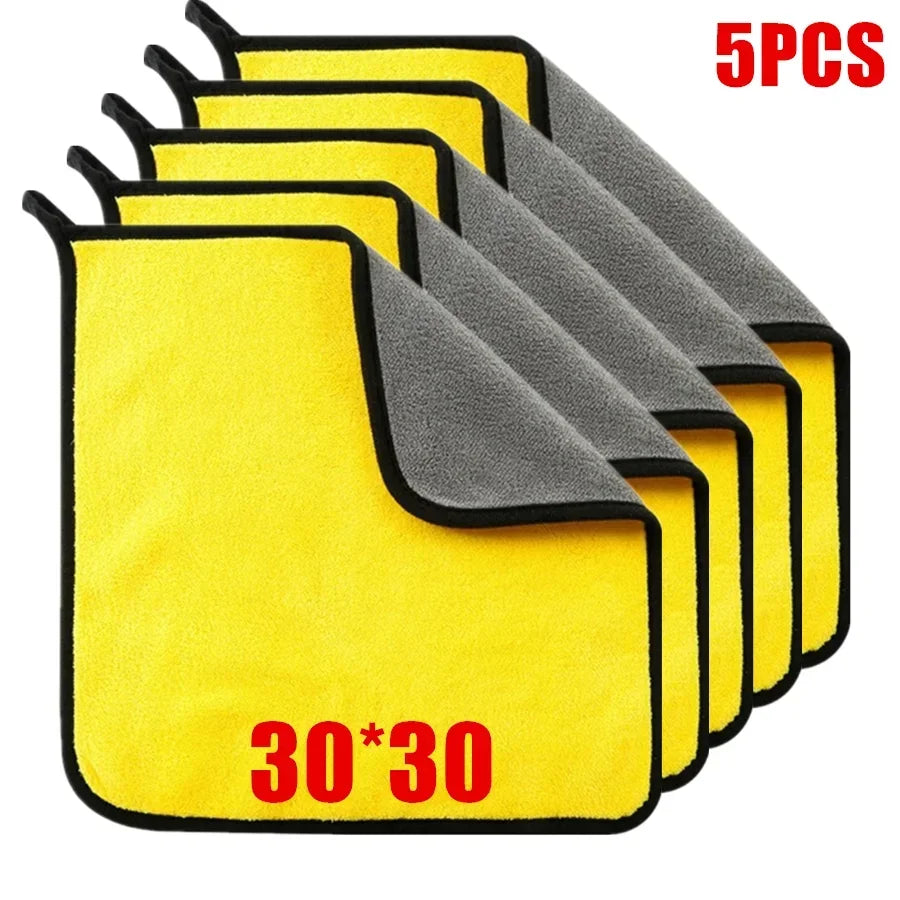1/2/6 Pack Car Cleaning Cloth