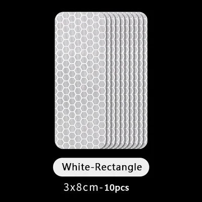 Reflective Safety Stickers (10 Pack)