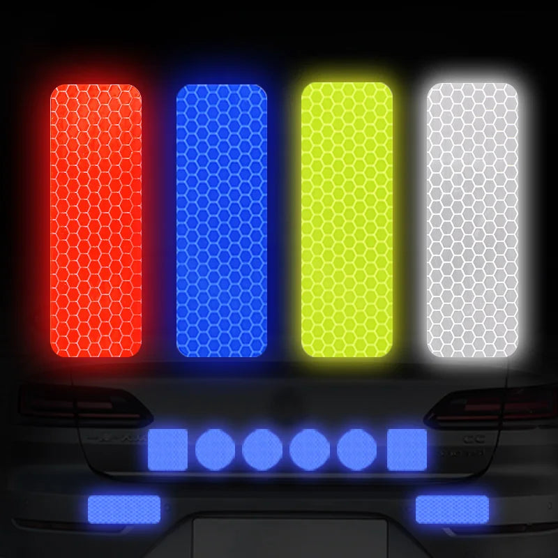 Reflective Safety Stickers (10 Pack)